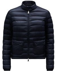Moncler - The Lans Logo Patch Zip-Up Jacket - Lyst
