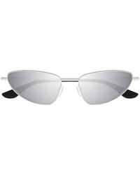 McQueen - Geometric Sunglasses - Lyst