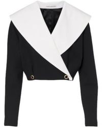 Alessandra Rich - Double-Breasted Wool-Blend Coat - Lyst