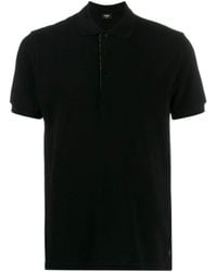 Fendi - Printed Ff Detailed Polo Shirt - Lyst