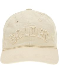 Golden Goose - Logo-Patch Star-Stud Baseball Cap - Lyst