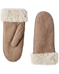 Brunello Cucinelli - Shearling Gloves - Lyst