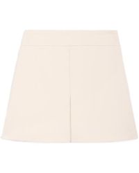 Celine - Trapeze Mini Skirt - Lyst