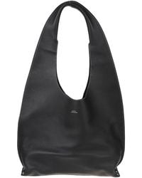 A.P.C. - Logo Printed Shoulder Bag - Lyst