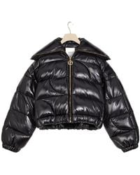 Patou - Zip-Up Cropped Puffer Jacket - Lyst