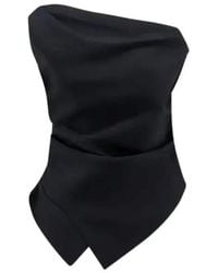 Rohe - Asymmetric Viscose-Blend Top - Lyst