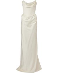Vivienne Westwood - Bridal Galaxy Crepe Satin Corset Gown - Lyst