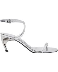 McQueen - Ankle Strapped Heeled Sandals - Lyst