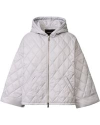 Fabiana Filippi - Quilted Hooded Jacket - Lyst