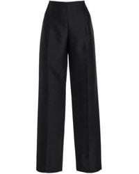 TOTEME - Totême Straight Leg Tailored Trousers - Lyst