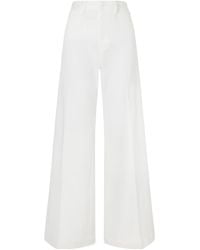 Polo Ralph Lauren - High-Waisted Flared Trousers - Lyst