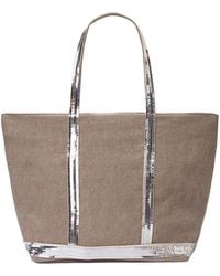 Vanessa Bruno - Cabas L Sequin Trim Tote Bag - Lyst