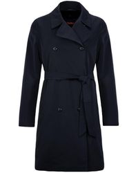 Max Mara - Double-Breasted Belt Coat - Lyst