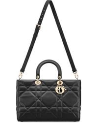 Dior - Large Lady D-Sire Bag - Lyst