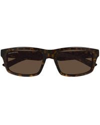 Balenciaga - Eyewear Rectangular Frame Sunglasses - Lyst