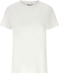 AURALEE - Seamless Crew Neck T-Shirt - Lyst