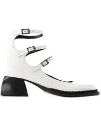NODALETO - Bulla London Triple Strap Pumps - Lyst