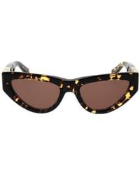 Bottega Veneta - Eyewear Cat-Eye Frame Sunglasses - Lyst