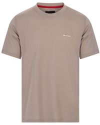 Kiton - Logo Embroidered Crew-Neck T-Shirt - Lyst
