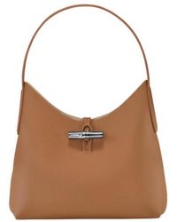 Longchamp - Medium Roseau Shoulder Bag - Lyst
