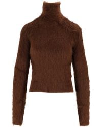 Dondup - High-Neck Knit Sweater - Lyst