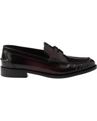 Prada - Ruched Slip-On Loafers - Lyst
