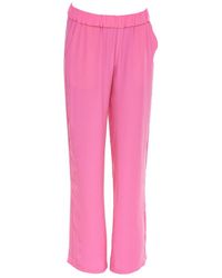 P.A.R.O.S.H. - High-Rise Wide-Leg Trousers - Lyst