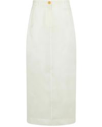 KHAITE - Lucian Maxi Skirt - Lyst