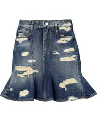 スカート heaven by marc jacobs techno skirt Marc Jacobs Yellow And Brown Heaven By Techno Skirt | Lyst