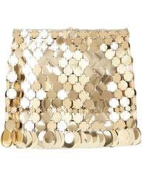 Rabanne - Rabanne Jupe Disc Mini Skirt - Lyst