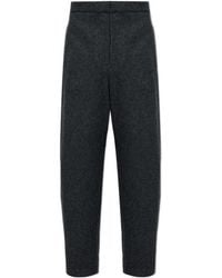 Jil Sander - Tapered Leg Cropped Trousers - Lyst
