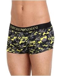 Emporio Armani - Logo Waist-Printed Boxers - Lyst