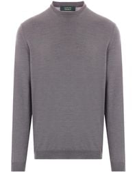 Zanone - Crew-Neck Knitted Jumper - Lyst