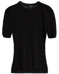 Rag & Bone - Solid-Color Knitted Short-Sleeved Shirt - Lyst
