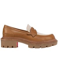 Christian Louboutin - Moc College Slip-On Loafers - Lyst