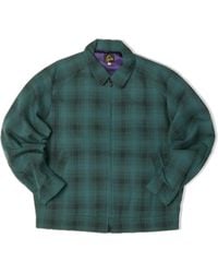 Needles - Sport Wool Blend Collared Casual Jacket - Lyst