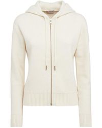 Moncler - Wool Cashmere Zip-Up Hoodie - Lyst