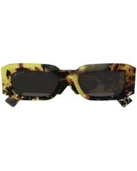 Gucci - Rectangle Sunglasses - Lyst