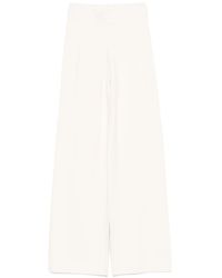 Max Mara - Studio Marzia Wide-Leg Knitted Pants - Lyst
