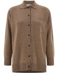 Max Mara - Bull Button-Up Knitted Cardigan - Lyst