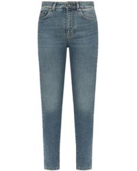 Dolce & Gabbana - Logo Plaque Skinny Jeans - Lyst