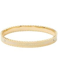 Marc Jacobs - The Medallion Scalloped Logo Detailed Bracelet - Lyst