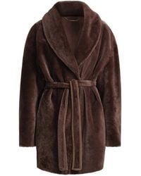 Nour Hammour - Long-Sleeved Coat - Lyst