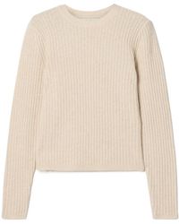 Co. - Long-Sleeved Crew Neck Sweater - Lyst