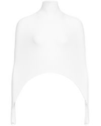 Alaïa - Top Tension En Maille Seconde Peau - Lyst