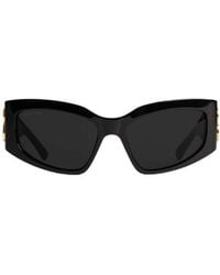 Balenciaga - Eyewear Bossy Cat-Eye Sunglasses - Lyst