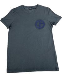Giorgio Armani - Round Neck Short Sleeve T-Shirt - Lyst