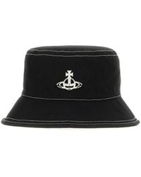 Vivienne Westwood - Orb Contrast-Stitch Bucket Hat - Lyst