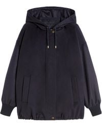 Max Mara - Studio Derris Drawstring Long-Sleeved Coat - Lyst