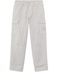Stone Island - Compass-Patch Cargo Pants - Lyst